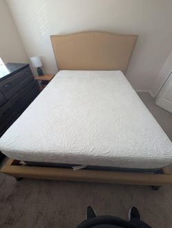 Queen Size Bed -Box Spring Included