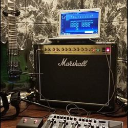 Marshall DSL40CR With Boss ME-80 and Jackson Guitar As A Set.