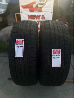 2 Used Tires  275/60/20