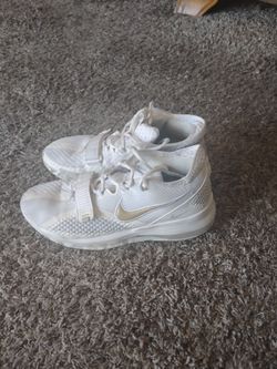 Nike White High-Top Basketball Sneakers