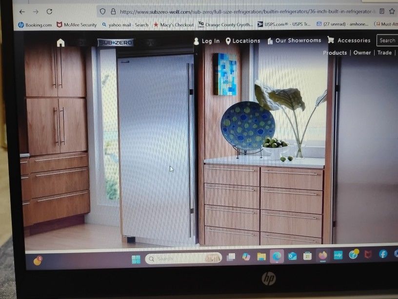 Sub Zero 30" All Refrigerator Panel Ready