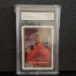 Trevor Lawrence Rookie Card 