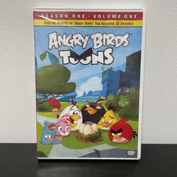 Angry Birds Toons Season One Volume One DVD NEW 26 Episodes + Holiday 2013