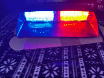 Vehicle Dash/window strobe lights