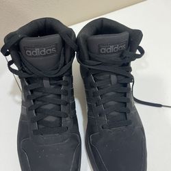 Adidas Hoops 2.0 Mid – Black – Size 13 – Great Condition w/ Box