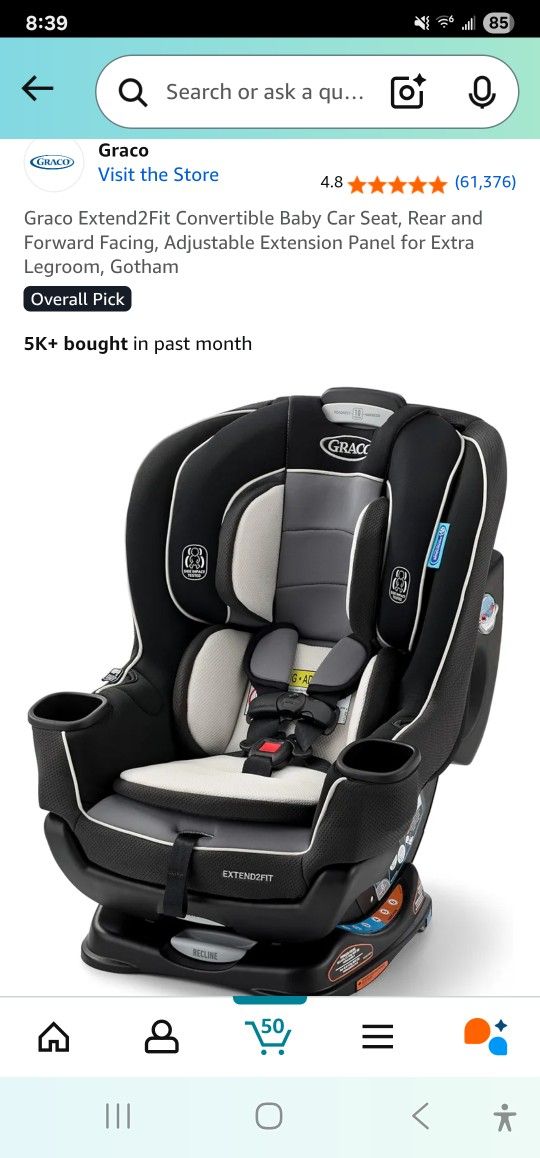 Graco Extend2Fit Car Seat