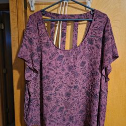 Torrid Short Sleeve Blouse