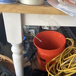 Kitchen Table, Chairs And Bench