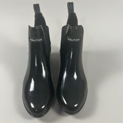 NÁUTICA WOMEN CLIFF PORT ANKLE RAIN BOOTS Size 9