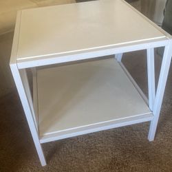 White End Or Patio Table 