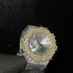 VVS MOISSANITE DIAMOND G SHOCK