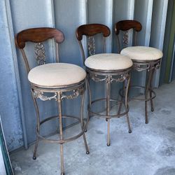 Three Iron Stools