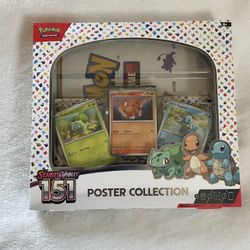151 Poster Collection - New/Sealed Pokemon Cards