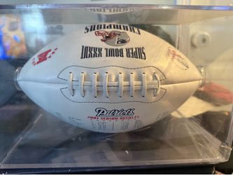 Adam Vinateri Signed Football