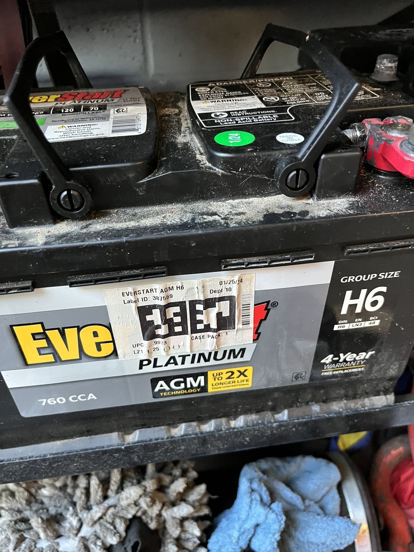 H6 Agm Battery