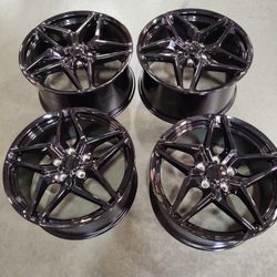 Chevy Corvette Style Wheels 19x8.5 And 20x10 New Wheels 5x4.75