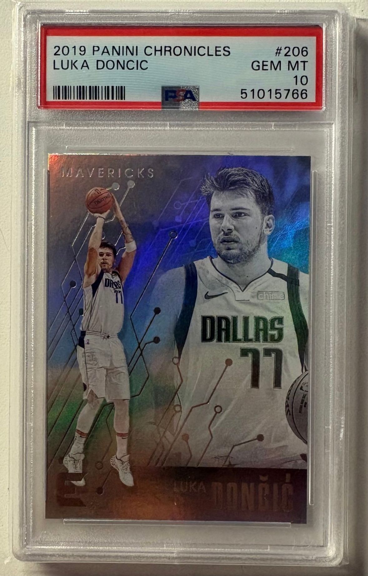 2019 Panini Chronicles Luka Doncic #206 GEM MT 10 (contact info removed)6 In Perfect Condition