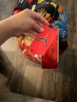 Sprayground Graffiti Print Backpack with Tags