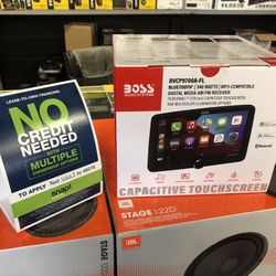 Boss Elite 7 Inch Apple CarPlay And Android Auto Stereo 