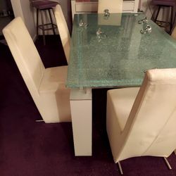 Dining room table and buffet