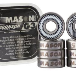 Bronson - Mason Silva G3 Pro Skate Bearings 