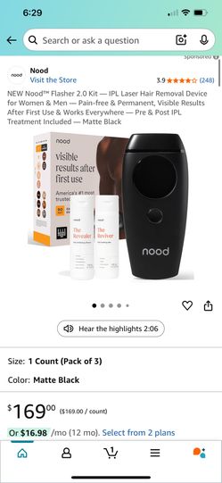 Nood Laser Hair Remover