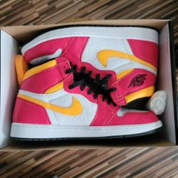 Jordan 1 High Light Fusion Great Cond. Sz 12 $220