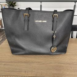 Michael Kors Large Black Shoulder Bag 