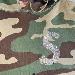 Supreme Swarovski S Logo 