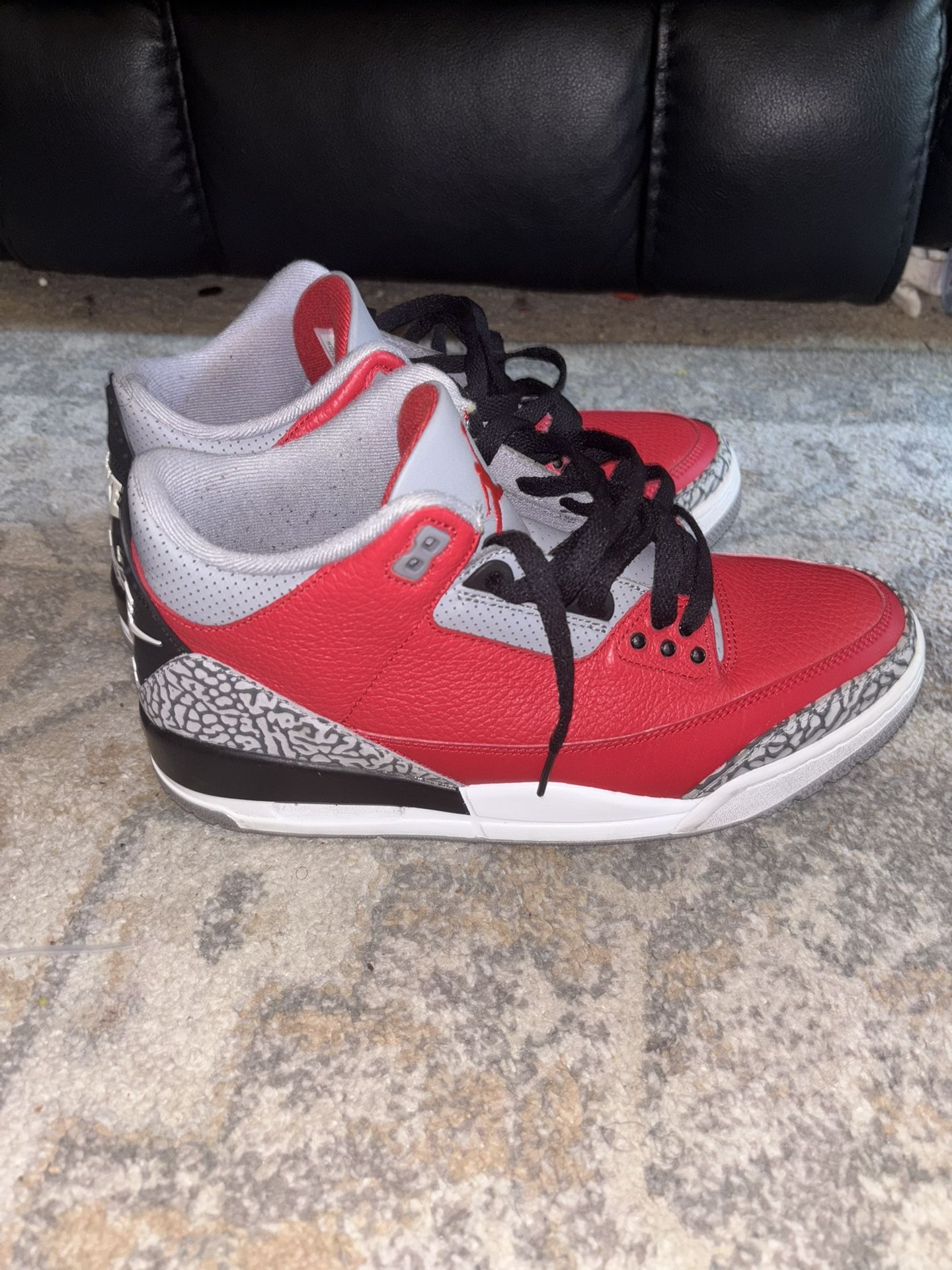 Jordan 3s Cement Red Emerald 11s Low top 