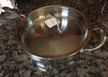 Princess House Sarten de 13" Tri-ply