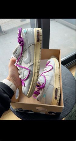 Nike x Off-White Dunk Low Lot 28 of 50 US 7.5 Mens / 9 Womens With Box