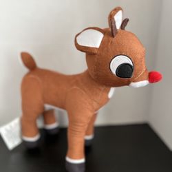 Rudolph the Red-Nosed Reindeer Plush Character Pillow Franco Manufacturing