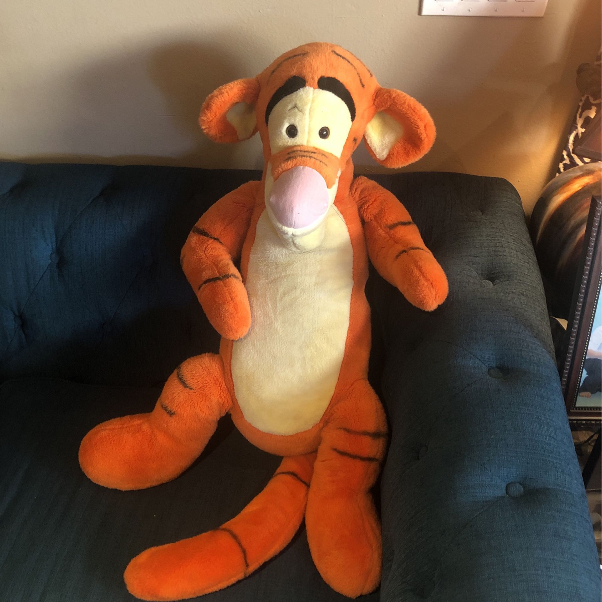 Disney Classic Tiger Plush Toy Nostalgia Teddy Bear
