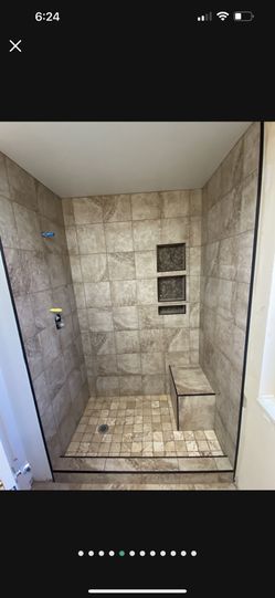 Desing Tile Floor Backsplash Fireplace Demolition