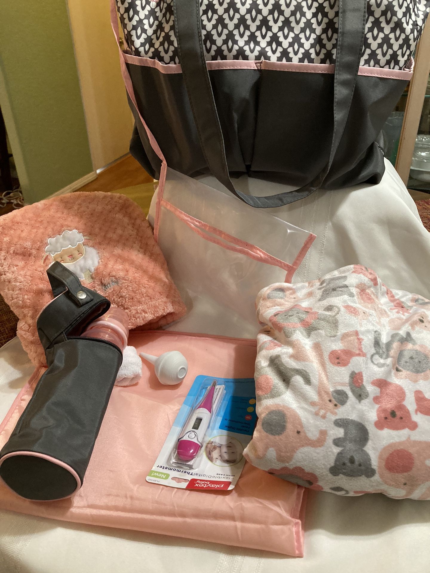 Diaper Bag With Accessories