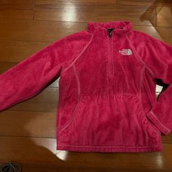 The North face TNF 1/4 Zip Cozy Fleece Toddler Size 4
