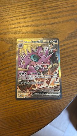 Nidoking EX Pokémon card