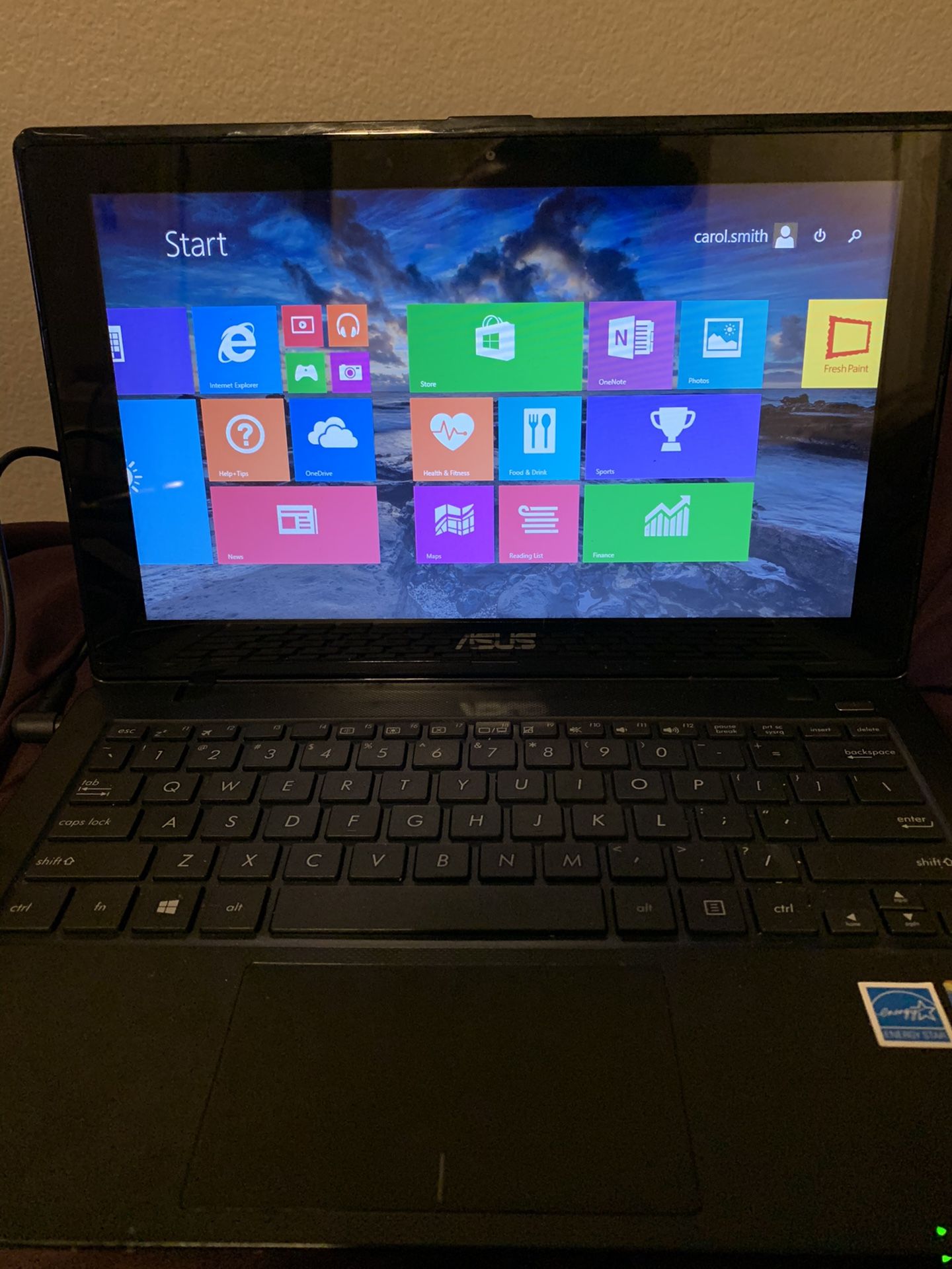 ASUS X200M Notebook PC, TouchScreen