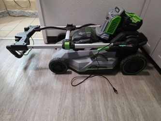 1.EGO POWER 56-VOLT21 ($375.00)", 2. WORX Electric  Lawn Edger 7.5" ($75.00), 3. Cobalt 700-CFM 115 MPH, Corded Electric ($40.00).