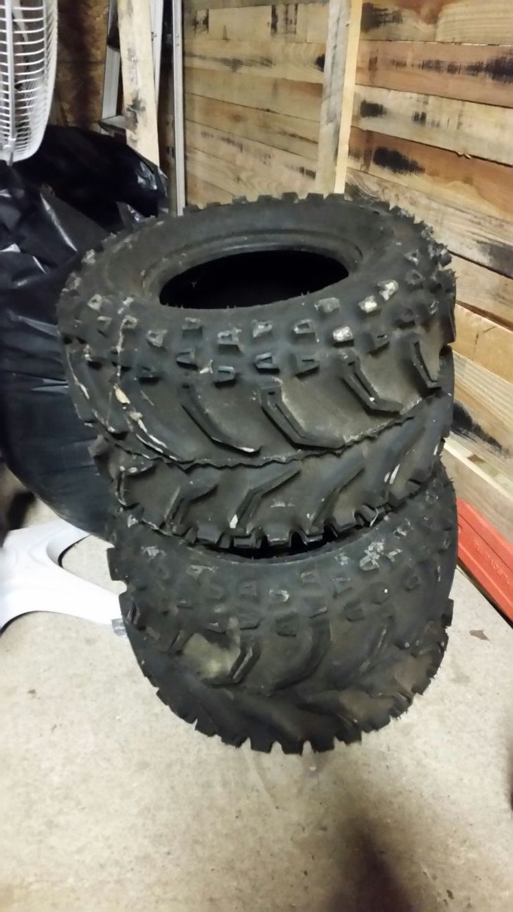 Spider trac atv tires brand new