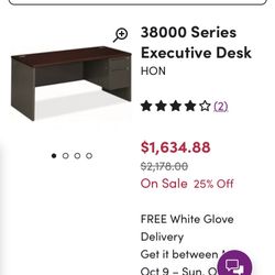 HON Comercial Office Desk OBO