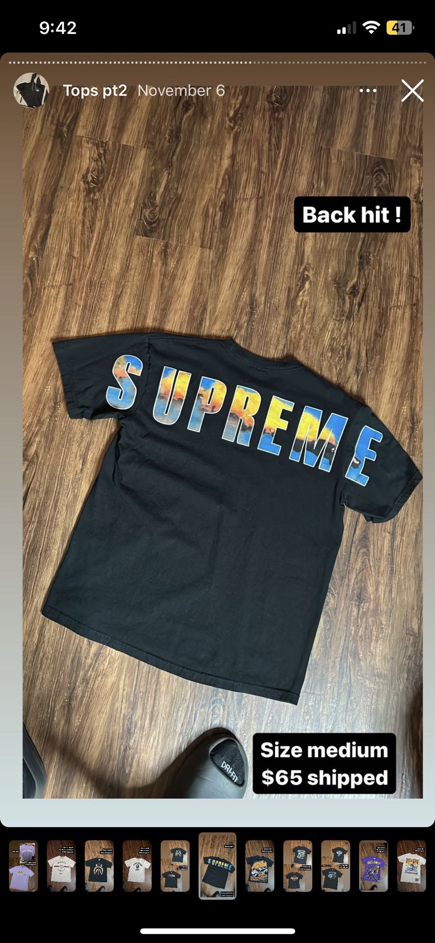 Supreme Shirt S