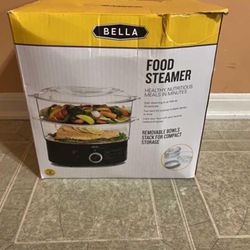 Bella two tire food steamer. brand new