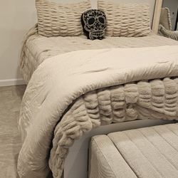 IKEA Brimes Bed With Drawers 