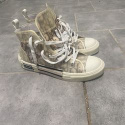 Christian Dior B23 vinyl trainers High Top