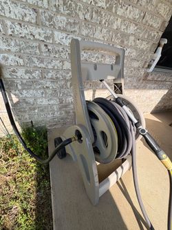 Hundred feet hose and holder