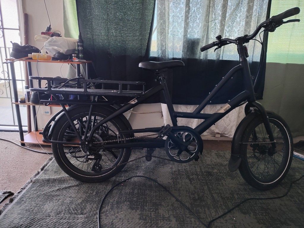 Tern Bike With Rack On The Back