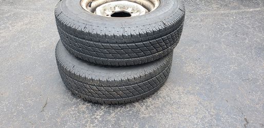 Tires on Chevy rims LT225/75R16