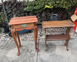 2 Side Tables $25 EACH